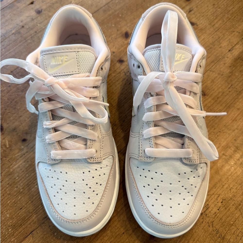 Nike Soft Pink and Cream Sneakers